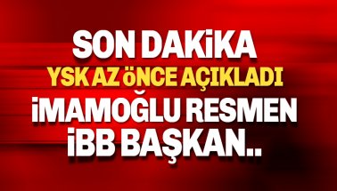 Son dakika: YSK'dan, AKP'nin Yeniden Sayım Talebine Ret