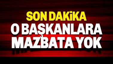Son dakika. KHK’lı başkanlara mazbata şoku