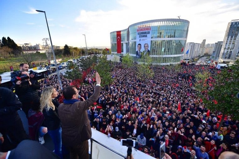 Ekrem İmamoğlu Küçükçekmece'de Halka Seslendi