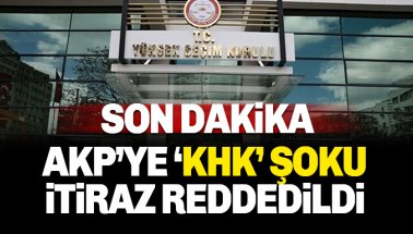 Son dakika: YSK, AKP'nin KHK Başvurusunu reddetti