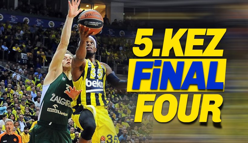 Fenerbahçe üst üste 5. kez Final Four'da