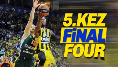 Fenerbahçe üst üste 5. kez Final Four'da