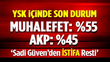 İstanbul Seçimleri İptal Edilir mi? YSK Başkanı Sadi Güven'den İstifa Resti
