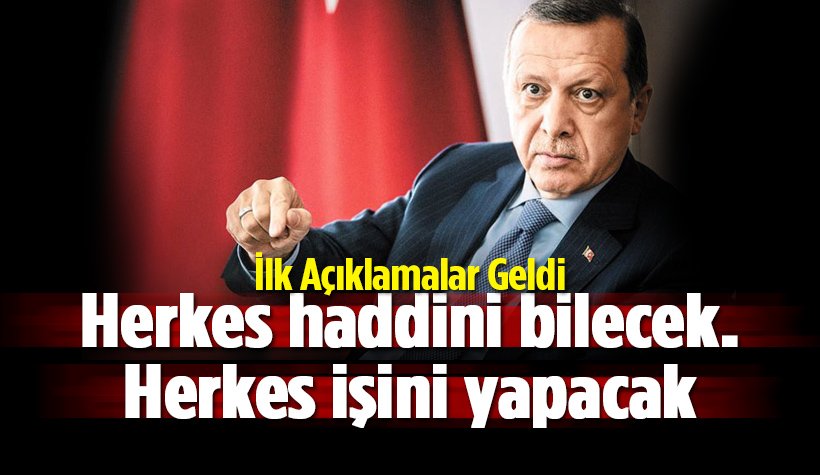Erdoğan'dan İlk Açıklama. TÜSİAD'a sert tepki: Haddinizi bilin