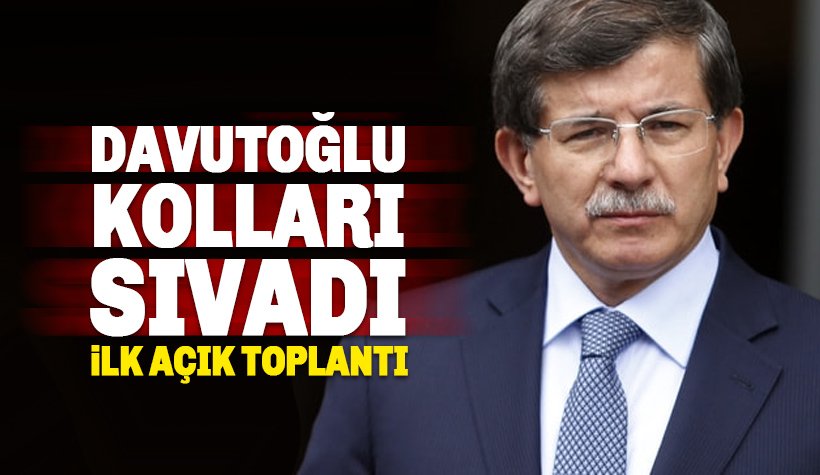 Son dakika: Ahmet Davutoğlu kolları sıvadı
