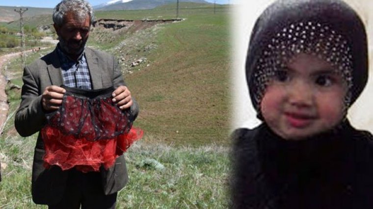 3 Yaşındaki Nurcan Sade'nin eteği bulundu
