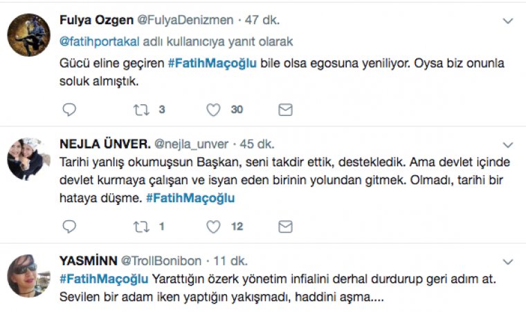 Fatih Portakal'dan Maçoğlu'na tepkiler çığ gibi: Boşa Giden Enerji