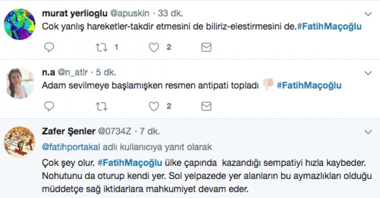 Fatih Portakal'dan Maçoğlu'na tepkiler çığ gibi: Boşa Giden Enerji