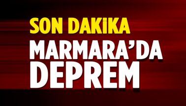 Son dakika Marmara'da deprem oldu: İstanbul'da hissedildi
