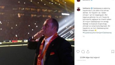 Fatih Terim:  Bir hayalim var, neden olmasın