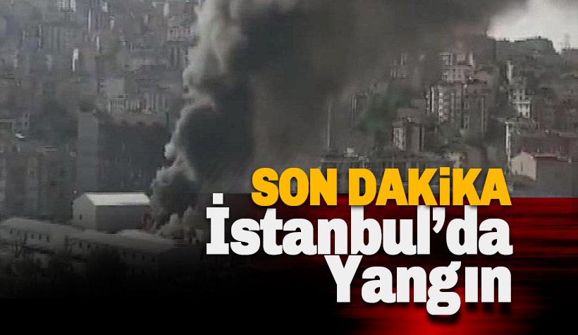 Son dakika: İstanbul’da metro inşaatında yangın