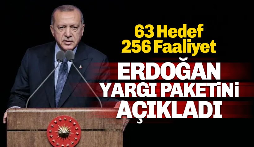 Erdoğan Yargı Paketini açıkladı: Af Var mı?