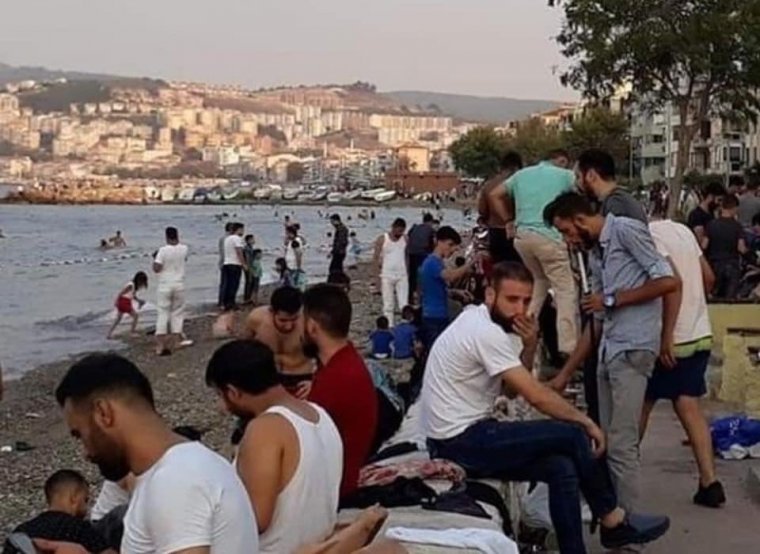Mudanya'da belediyesi, Suriyelilere sahili yasakladı