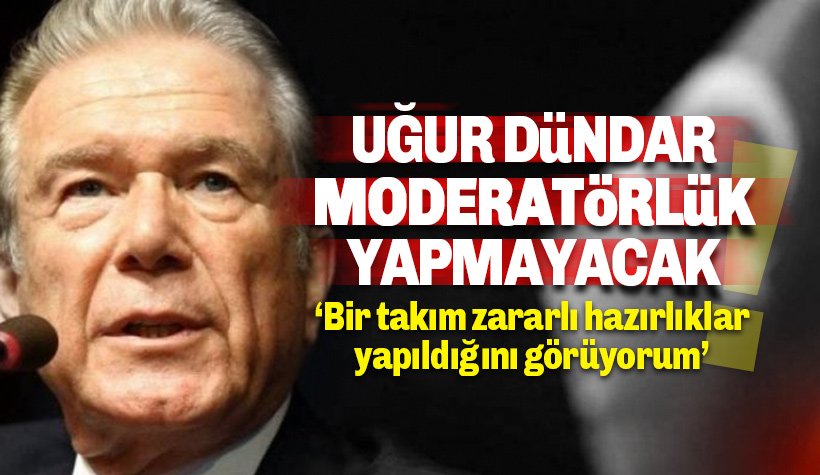 Uğur Dündar Kararını Verdi: Moderatörlük Yapmayacak