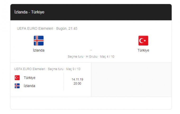 İzlanda Türkiye maçı ne zaman, hangi kanalda, saat kaçta?
