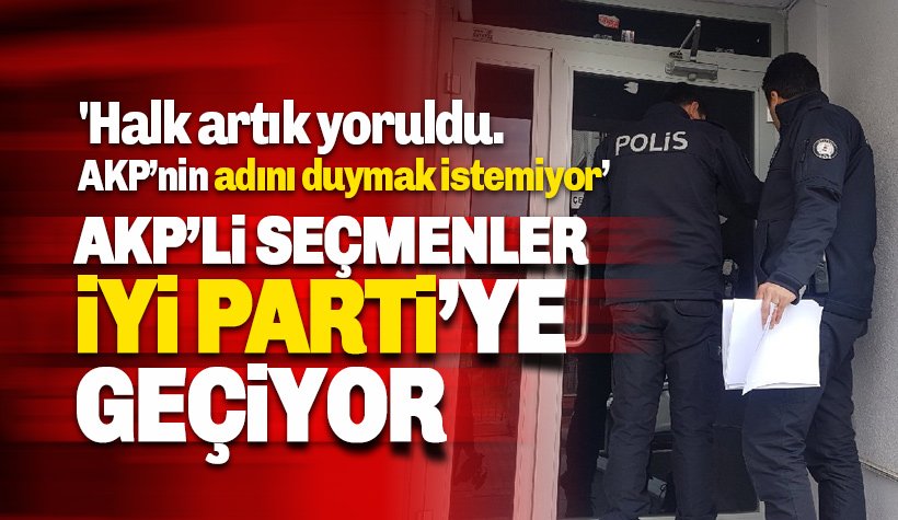 AKP'li seçmenler İYİ Parti'ye geçiyor