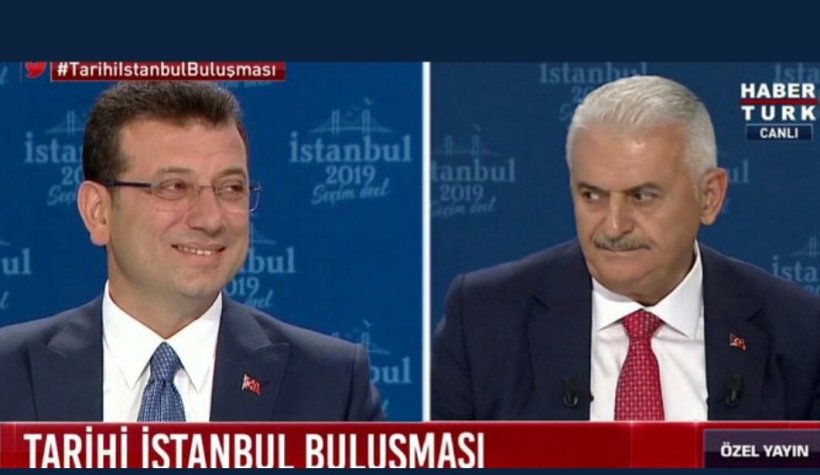 Ekrem İmamoğlu Binali Yıldırım canlı yayını