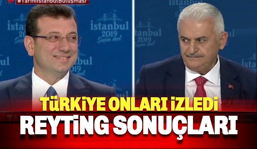 Türkiye, İmamoğlu, Yıldırım ortak yayınını izledi: İşte Reyting sonuçları