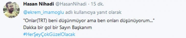 İmamoğlu TRT'ye İlk Kez çıktı, Sosyal medyada yıkıldı