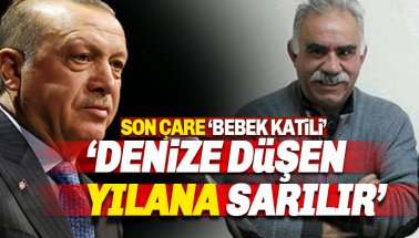 AKP'nin son çaresi Bölücübaşı Öcalan oldu