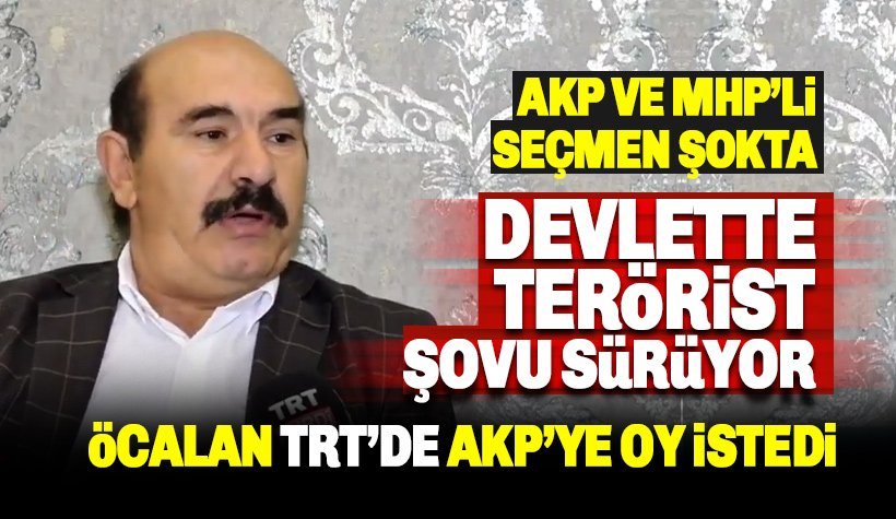 Bölücübaşı Öcalan'ın Kardeşi Osman Öcalan TRT'de