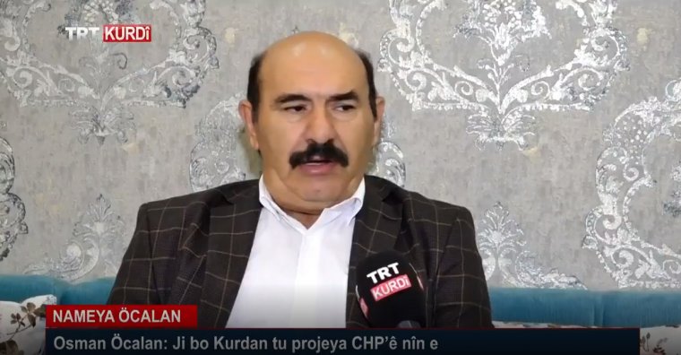 Bölücübaşı Öcalan'ın Kardeşi Osman Öcalan TRT'de
