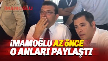 Ekrem İmamoğlu 23 Haziran gecesinden o görüntüleri paylaştı