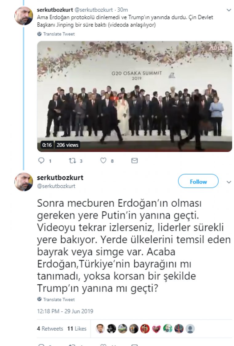 Erdoğan'dan Japonya G20'de Korsan Gösteri