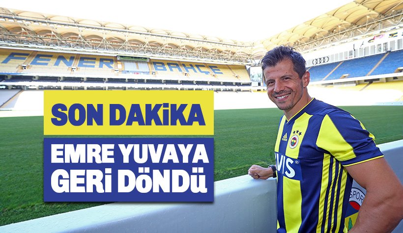 Son dakika: Emre Belözoğlu Fenerbahçe'de