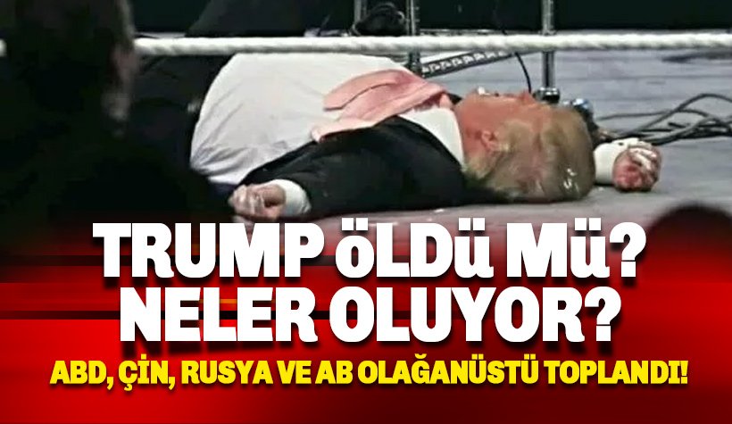 Donald Trump'ın sağlık durumu, Dünya bunu soruyor: Trump öldü mü?