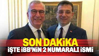 İBB'nin Genel Sekreteri resmen Yavuz Erkut oldu