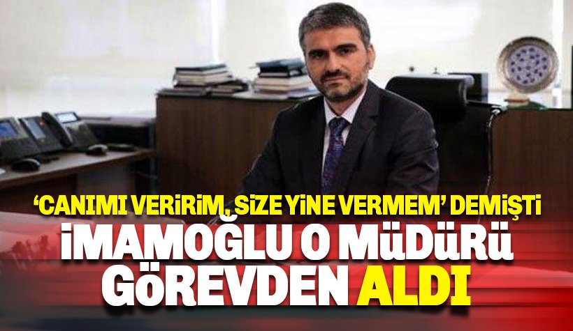 İmamoğlu, Bilgi İşlem Müdürü Selim Karabulut'u görevden aldı