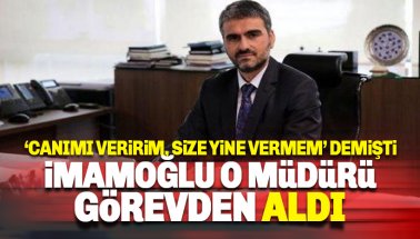 İmamoğlu, Bilgi İşlem Müdürü Selim Karabulut'u görevden aldı