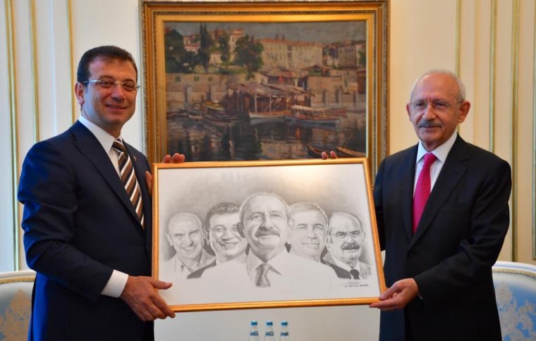 Kılıçdaroğlu yıllar sonra İBB'de: Resmi törenle karşılandı