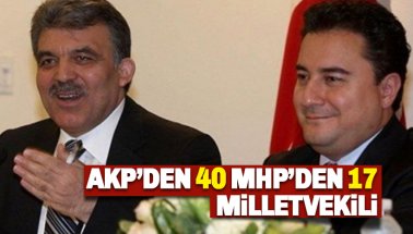 Son dakika: AKP'de, 40 milletvekili yeni parti için istifaya hazırlanıyor
