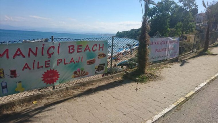 Suriyelilere bir plaj yasağı da Sinop'tan geldi