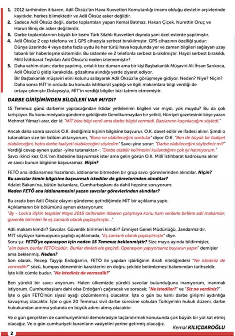 Kılıçdaroğlu'ndan 'yürekli' savcılara çağrı: Erdoğan'ı çağırın