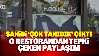 Erbil'deki 'Huqqabaz' isimli restorandan tepki çeken paylaşım