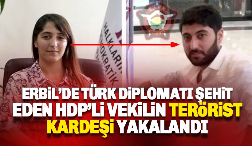 Türk Diplomatı şehit eden HDP'li vekilin ağabeyi terörist Mazlum Dağ yakalandı