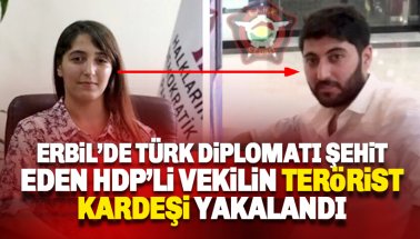 Türk Diplomatı şehit eden HDP'li vekilin ağabeyi terörist Mazlum Dağ yakalandı
