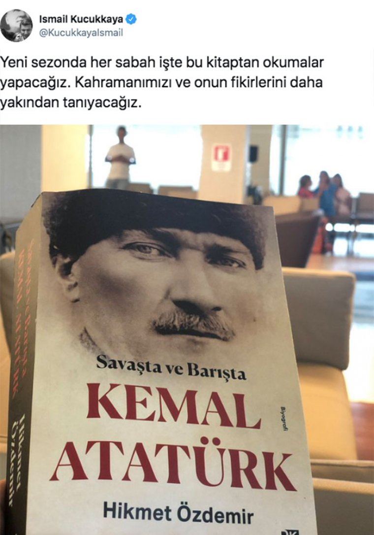 İsmail Küçükkaya Atatürk ile geri dönüyor