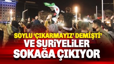 Suriyeliler İstanbul'da sokağa çıkıyor