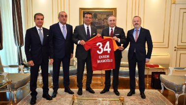 Aslanlar, İBB başkanı Ekrem İmamoğlu’nu ziyaret etti