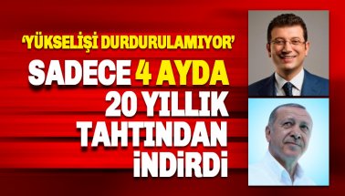 Ekrem İmamoğlu, Erdoğan'ın sosyal liderliğini elinden alıyor