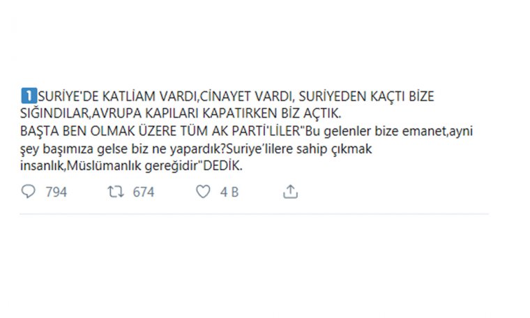 Melih Gökçek'ten 'Suriyelileri silahlandıralım' çağrısı