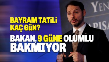 Kurban Bayramı tatili kaç gün olacak: Albayrak açıkladı