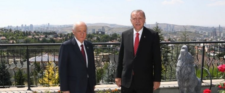 Erdoğan'dan Bahçeli'ye evinde ziyaret: 30 Dakika Basın Kapalı
