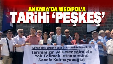 Medipol'e tarihi Ankara Garı peşkeşi