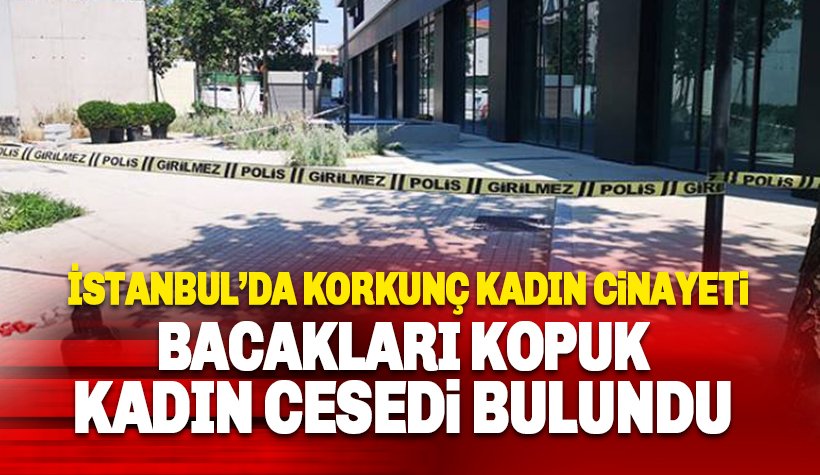 İstanbul Kartal'da bacakları kopuk kadın cesedi bulundu