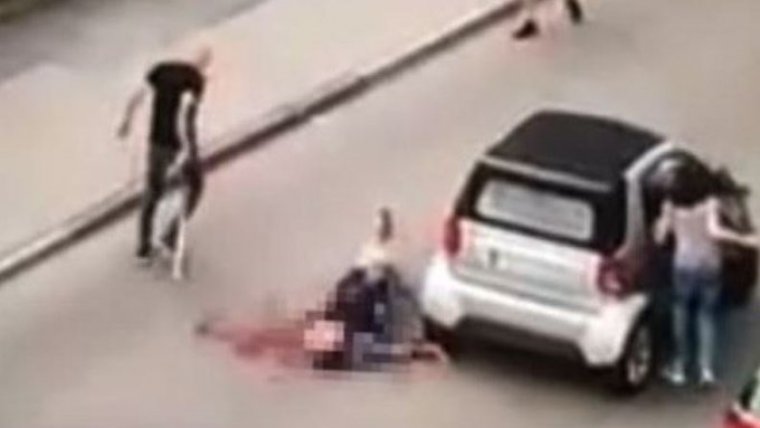Trafik magandası, tartıştığı adamı ninja kılıcı ile katletti